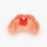 DinaBase7 kirschgroße Menge auf Oberkiefer Zahnprothese