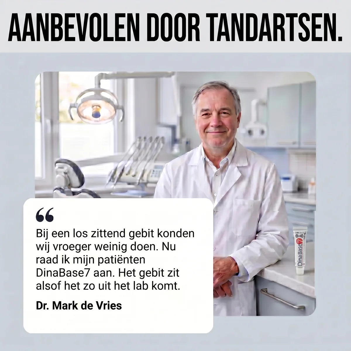 Aanbevolen door tandartsen